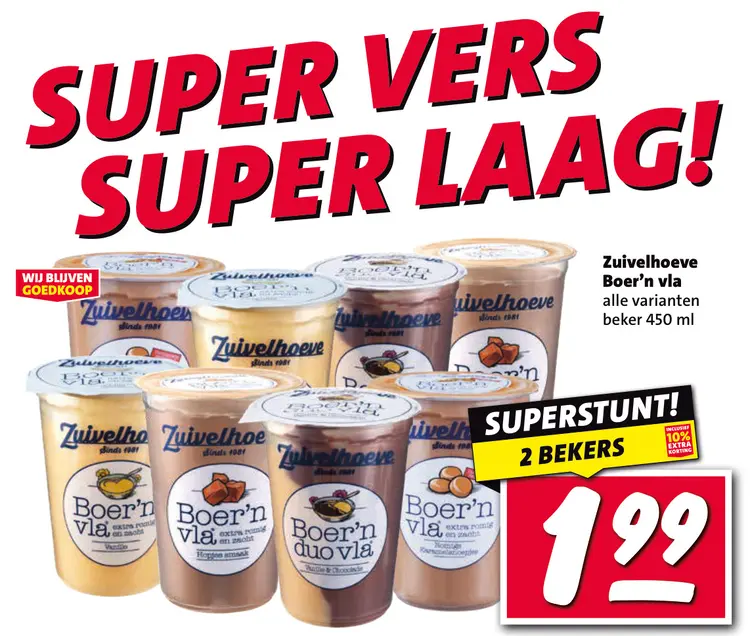 Aanbieding: Boer'n vla