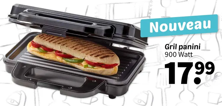 Offre: Gril panini