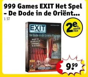 Offre: EXIT Het Spel - De Dode in de Oriënt...