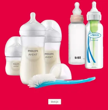 Aanbieding: Philips Avent en Bibs babyflessen