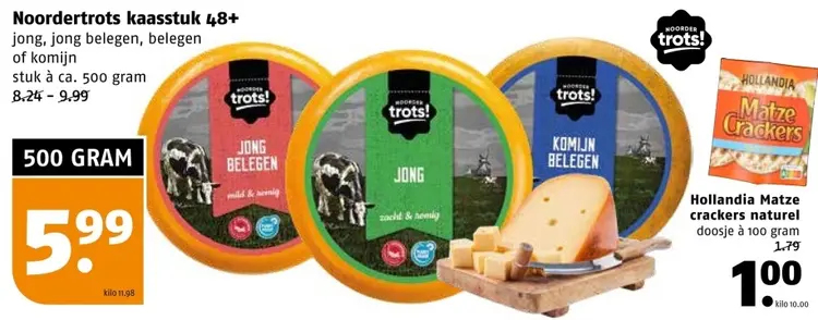 Aanbieding: Noordertrots kaasstuk 48+