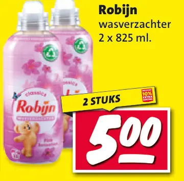 Aanbieding: Robijn wasverzachter