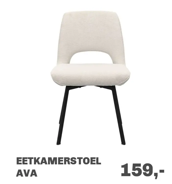 Aanbieding: Eetkamerstoel ava