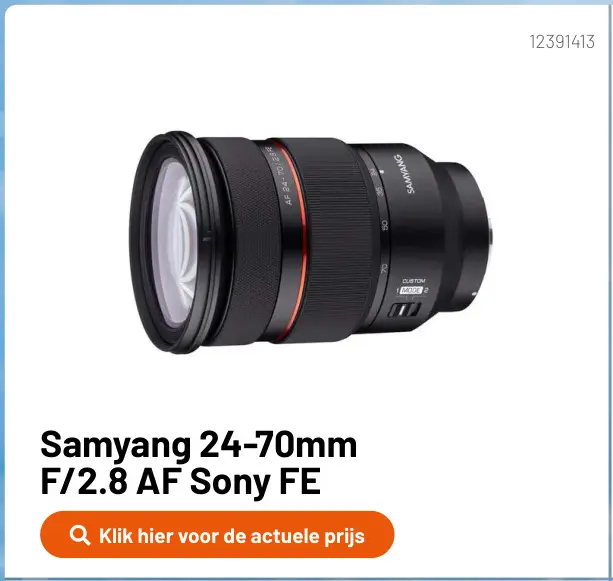 Promotie: Samyang 24-70mm F/2.8 AF Sony FE