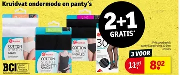 Aanbieding: ondermode en panty