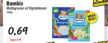 Aanbieding: Bambix Multigranen of Rijstebloem