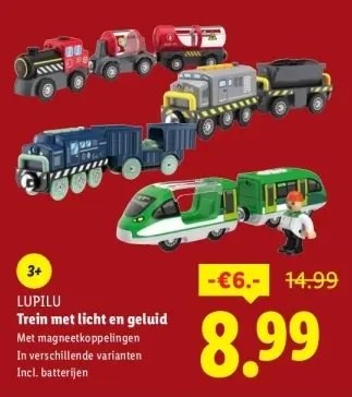 Aanbieding: Trein met licht en geluid