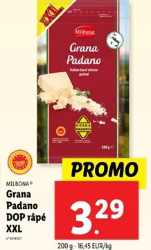 Offre: Grana Padano DOP râpé XXL