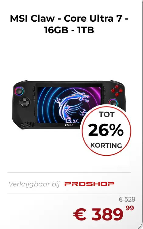 Aanbieding: MSI Claw