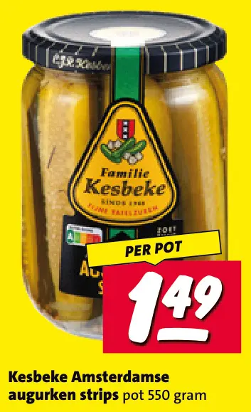 Aanbieding: Amsterdamse augurken strips