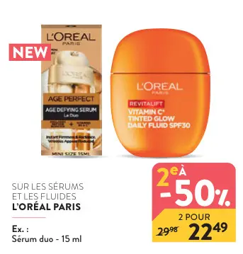 Offre: Sérum duo