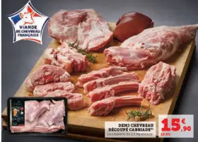Aanbieding: Demi chevreau découpé cabriade