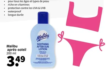 Offre: Malibu après-soleil