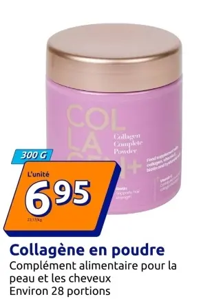 Offre: Collagène en poudre