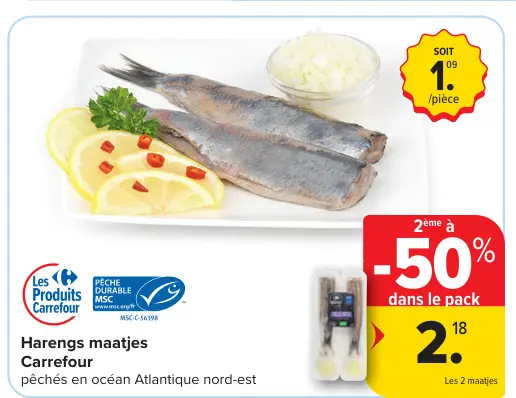 Offre: Harengs maatjes