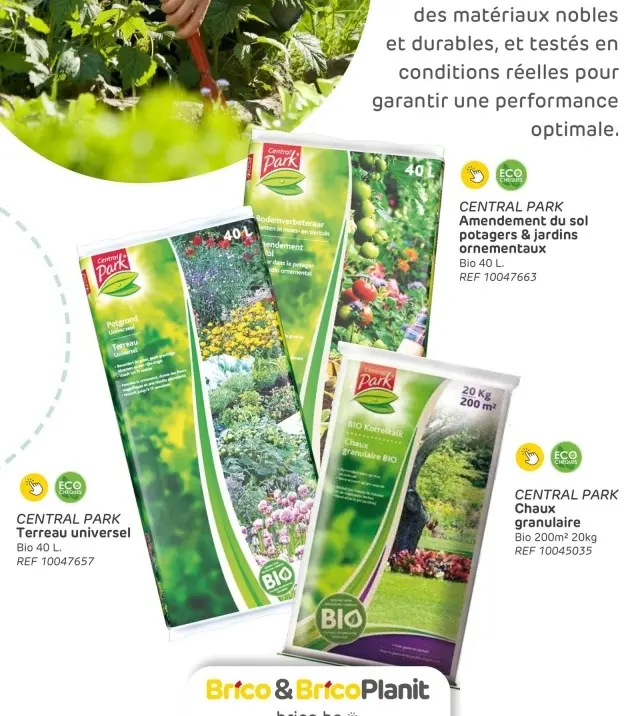 Offre: Terreau universel