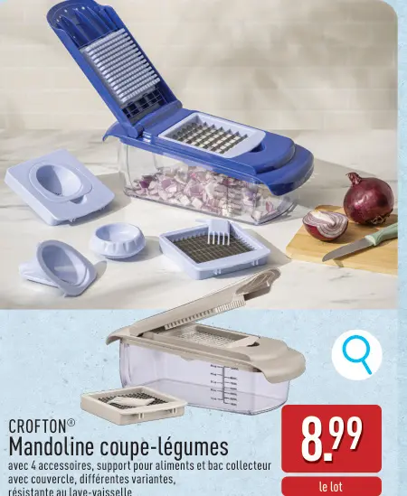 Offre: Mandoline coupe-légumes