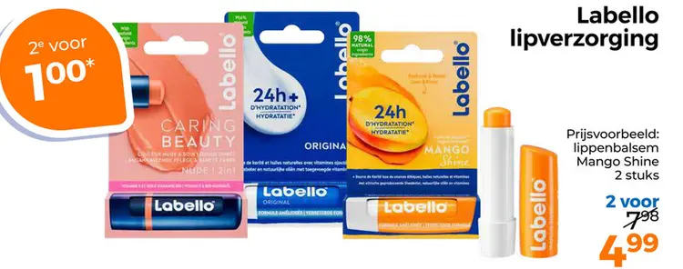 Aanbieding: Labello lipverzorging