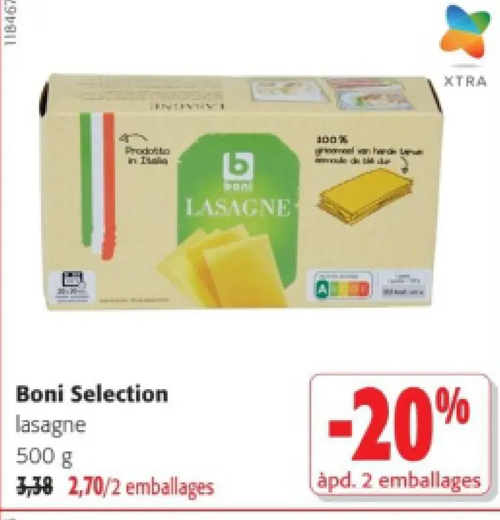 Offre: lasagne