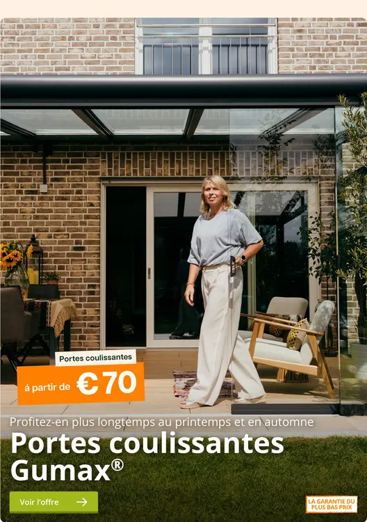 Offre: Portes coulissantes