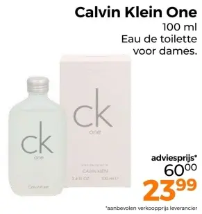 Aanbieding: Calvin Klein One