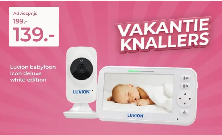 Aanbieding: Babyfoon Icon deluxe