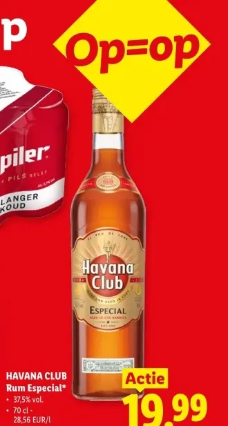 Promotie: HAVANA CLUB Rum Especial
