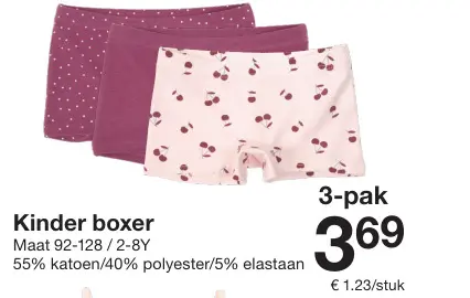 Promotie: Kinder boxer