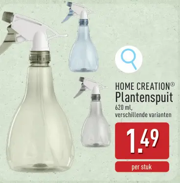 Promotie: Pulvérisateur de plantes