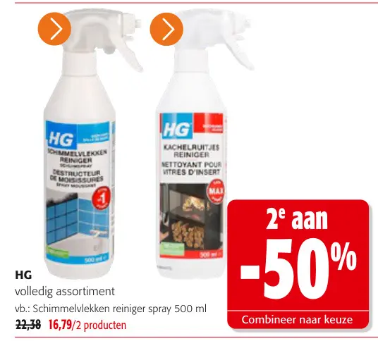 Promotie: Schimmelvlekken reiniger spray