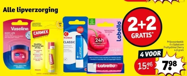 Aanbieding: Alle lipverzorging