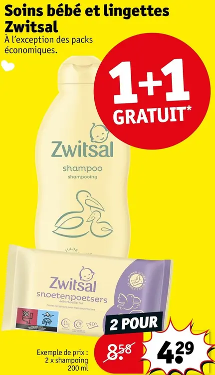 Offre: Soins bébé et lingettes