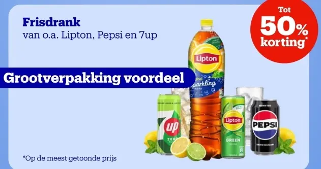 Promotie: Frisdrank