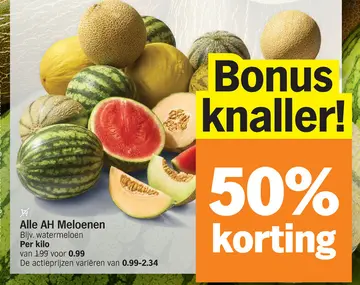 Aanbieding: Alle AH Meloenen