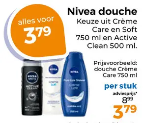 Aanbieding: Nivea douche