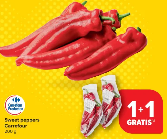 Promotie: Sweet peppers