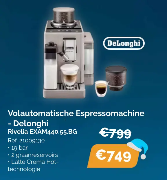 Promotie: Volautomatische Espressomachine - Rivelia EXA