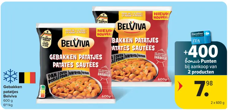 Promotie: Gebakken patatjes