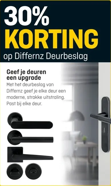 Aanbieding: Differnz Deurbeslag