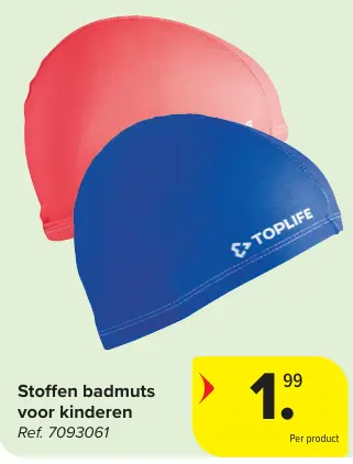 Promotie: Stoffen badmuts voor kinderen