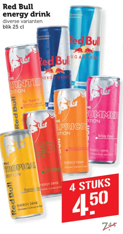 Aanbieding: Red Bull energy drink