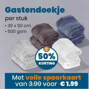 Aanbieding: Gastendoekje