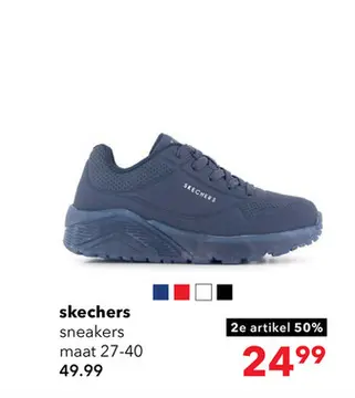 Aanbieding: Skechers Uno Ice jongens sneakers blauw