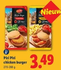 Aanbieding: Piri Piri chicken burger