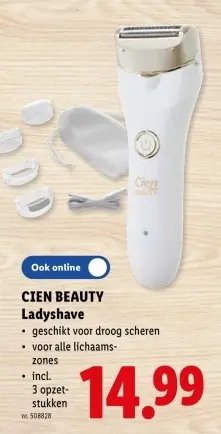 Promotie: Ladyshave