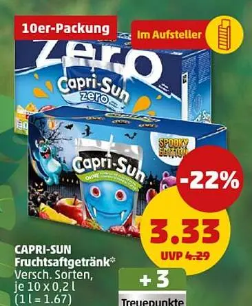 Aanbieding: Capri-Sun Fruchtsaftgetränk