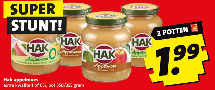 Aanbieding: Appelmoes