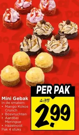 Aanbieding: Mini Gebak