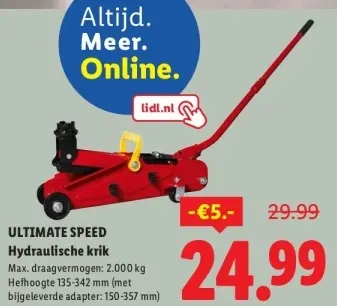 Aanbieding: Hydraulische krik