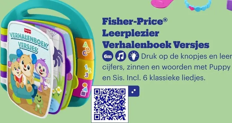 Aanbieding: Leerplezier Verhalenboek Versjes
